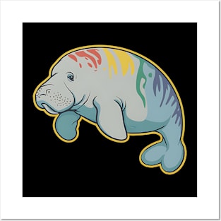 Manatee Posters and Art